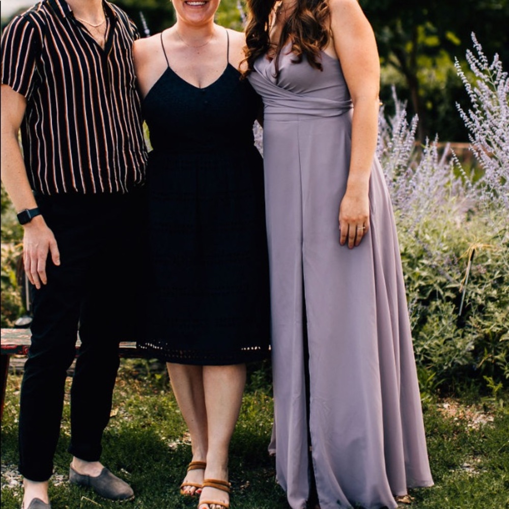 Azazie Lavender Maxi Dress